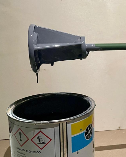 Drill paint mixer