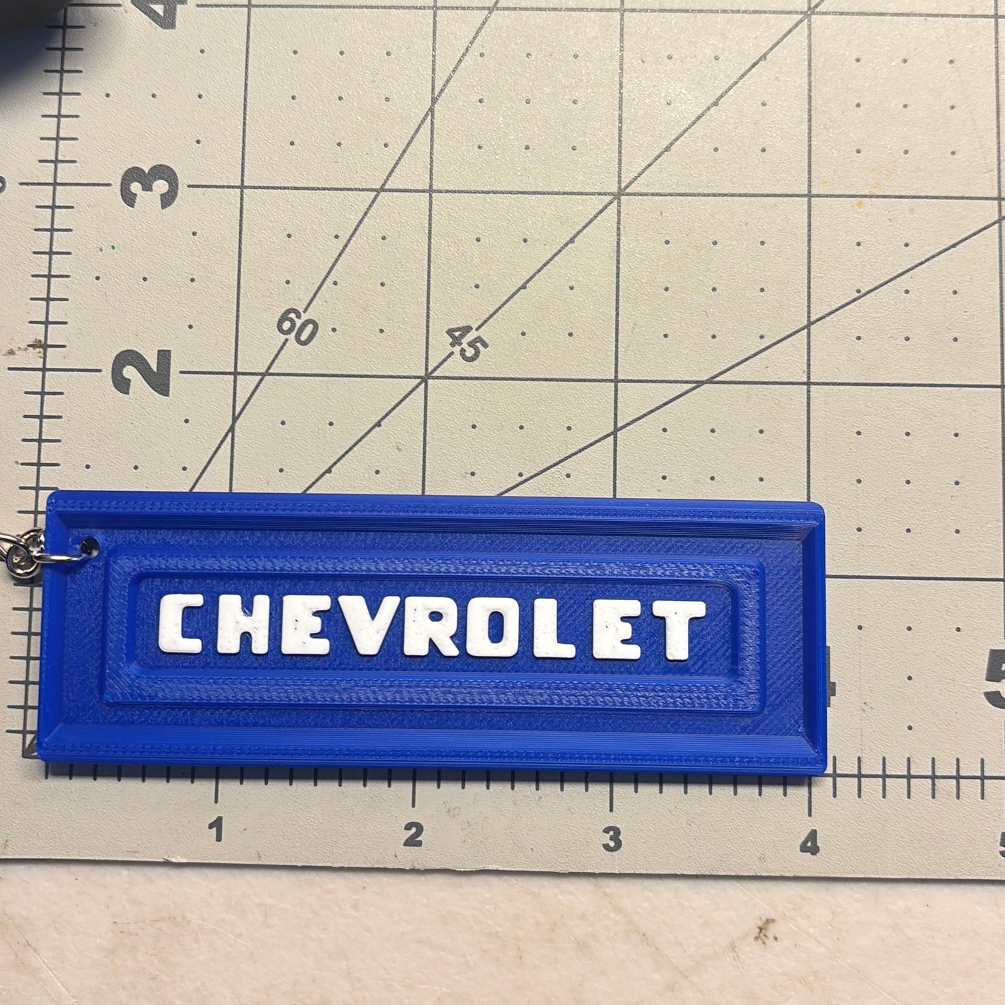 old-school Chevrolet keychains